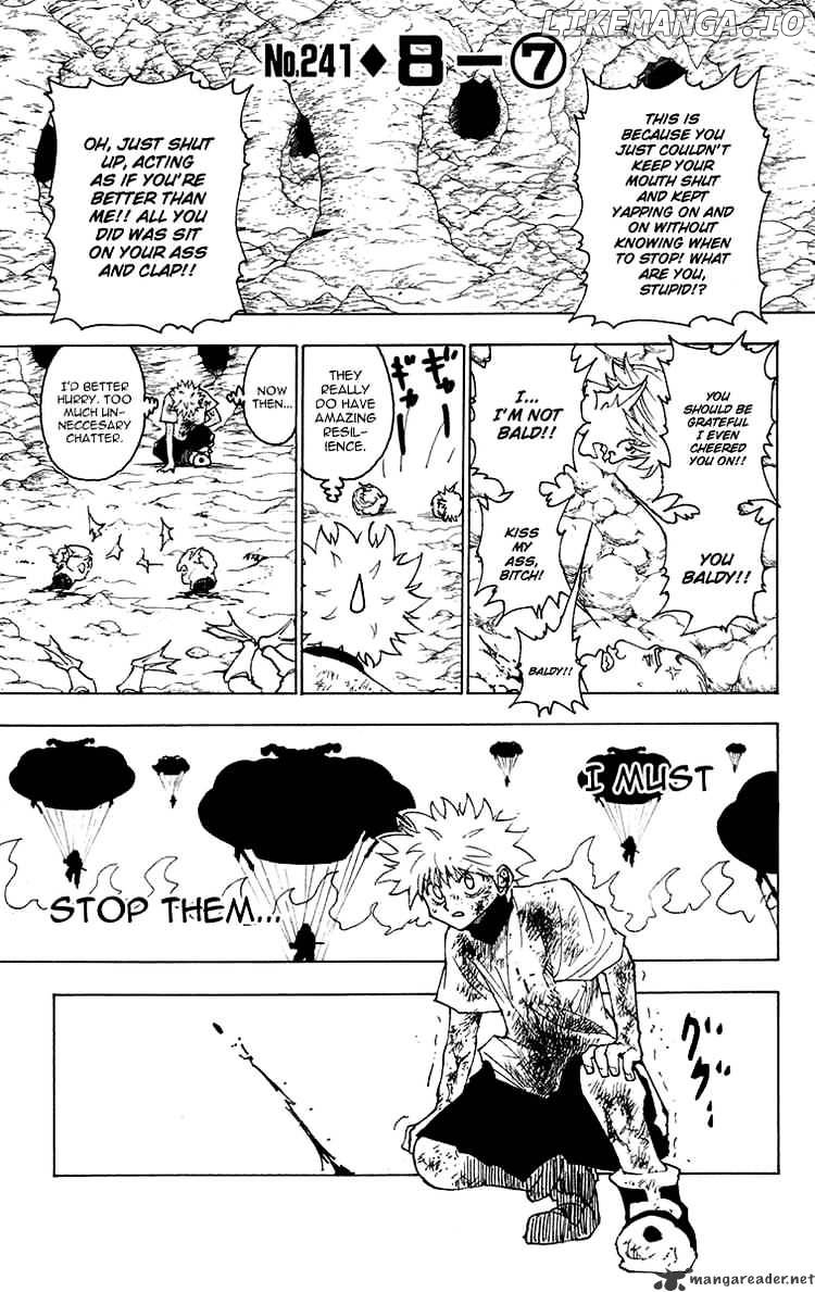 Hunter x Hunter, Chapter 241 image 01